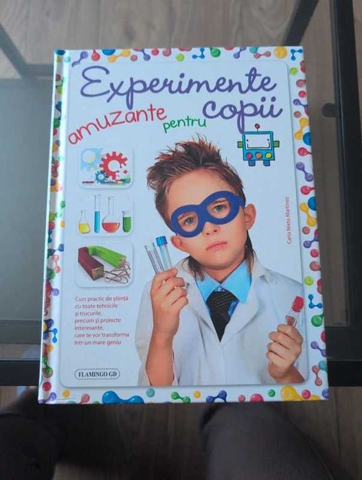 Carte experimente amuzante pentru copii