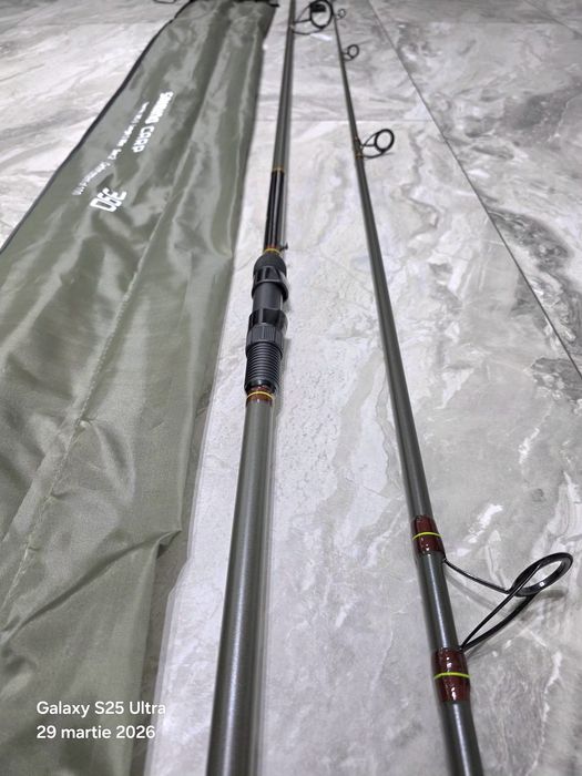 SET 3 Lansete CRAP din carbon Saimino MO2 3,90m din 2 tronsoane 4 lbs