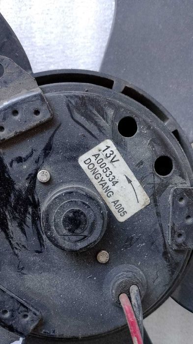 Вентилятор радиатора Шевроле Авео Chevrolet Aveo