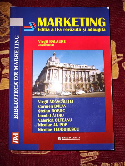 Marketing Ediția a2-a revăzuta și sdaugita
