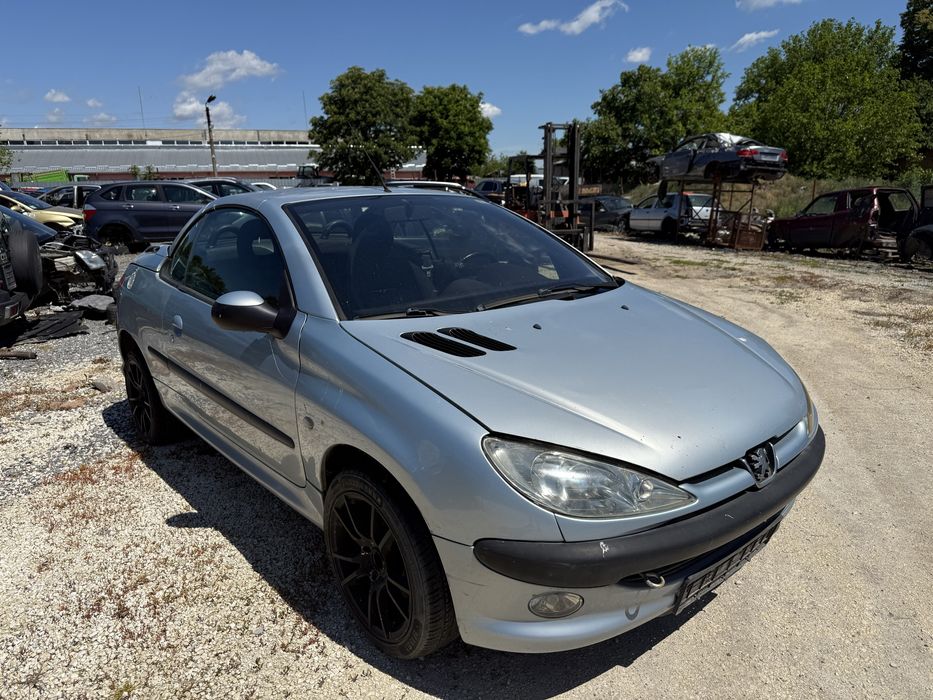 Peugeot 206cc на части