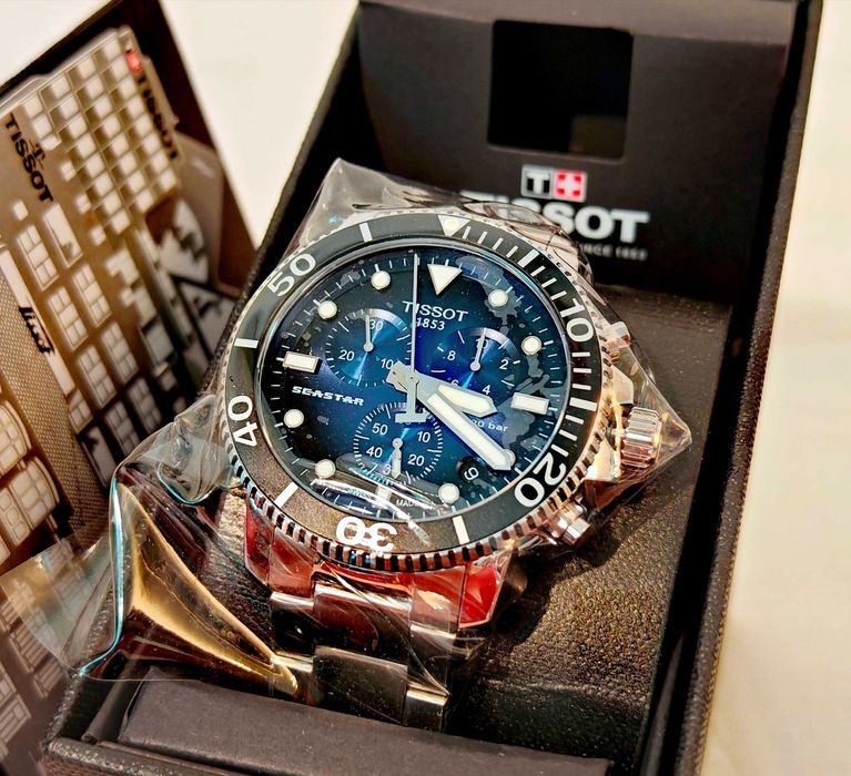 TISSOT SEASTAR 1000 CHRONOGRAPH Automat t-race prc 516 watch часовник