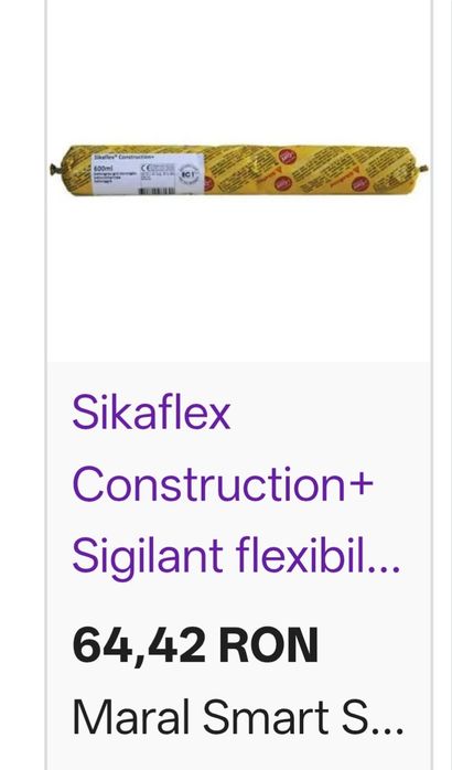 Silicon Sika Sikaflex Purform (Construction+)