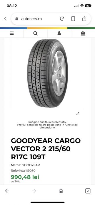 Anvelope -215/60/17 C