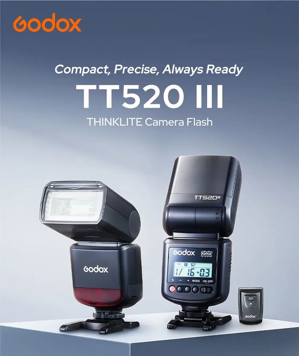 Вспышка Godox TT520 III