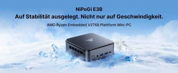 Mini pc Nipogi E3B, Ryzen 5 7430u, 16 Gb, 512 GB, factura, garantie, cadou