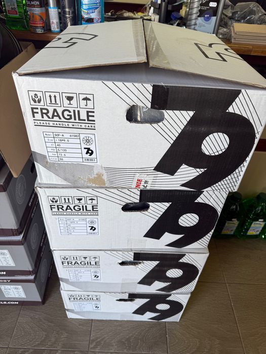 Чисто нови ултра леки джанти за BMW БМВ 18” 5x120 4x9J ET40 72.6 8.5кг в кашоните на топ цена