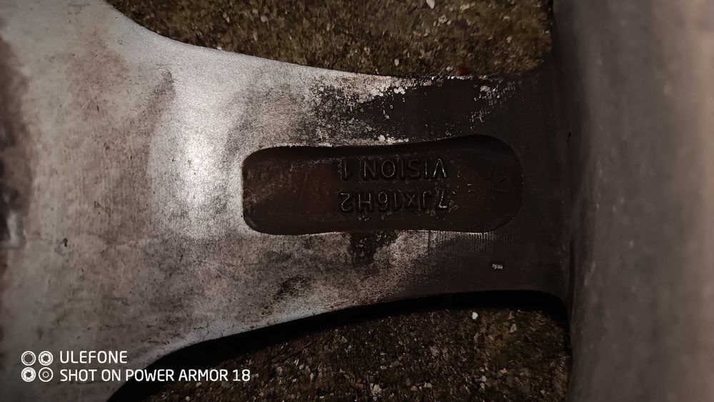 Алуминиеви Джанти 7J R16 5/108 среден отвор 73 с втулка за рено лагуна 2 на 60.1