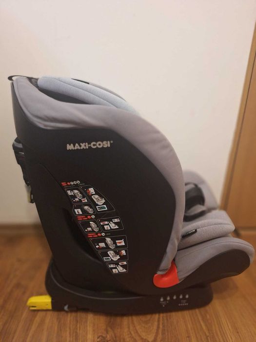 Scaun auto copii Maxi-Cosi Titan (9-36 kg), Isofix, gri, stare buna