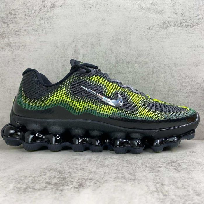 Продавам нови мъжки маратонки с кутия Nike Air Liquid Max Black Green Apple