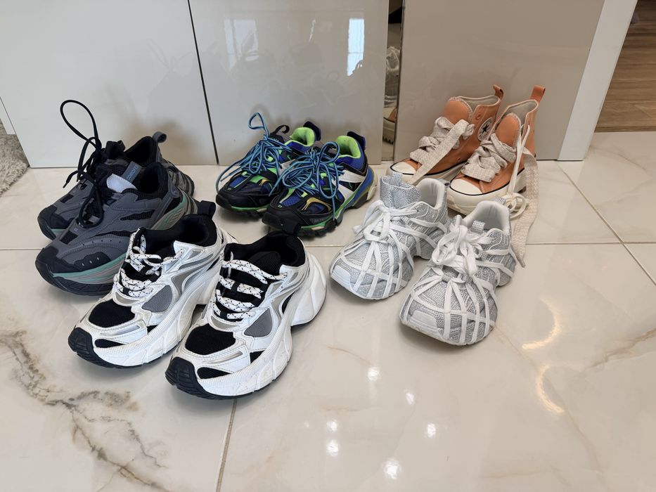 Дамски обувки/сникърси/маратонки balenciaga, made by society, converse