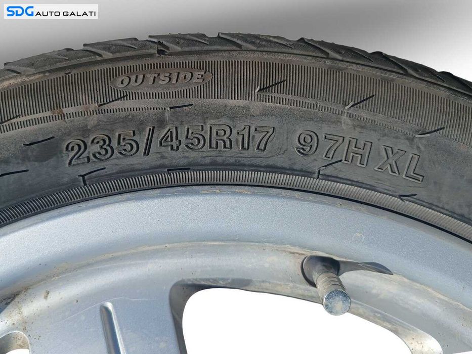 Set 4 Jante Janta Roata Roti Aluminiu 235 45 17 R17 Audi A6 C7 2011 - 2018 (8T0601025B 7.5Jx17 ET28) [JNT0012]