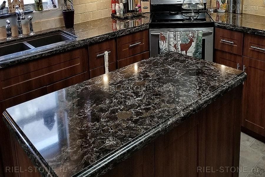 Столешницы из искусственного камня кварц акрил