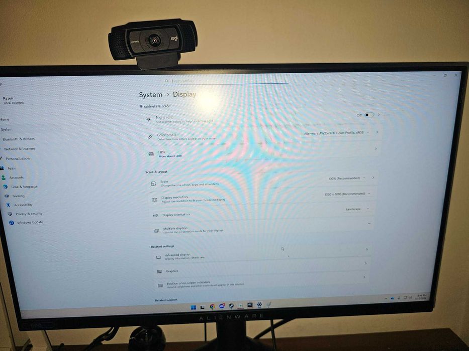 Monitor Gaming 500hz LED IPS Alienware AW2524HF negociabil
