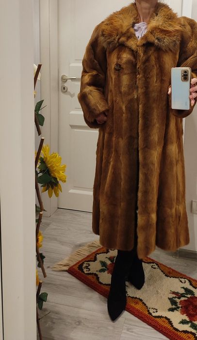 Blana naturala de vulpe superba