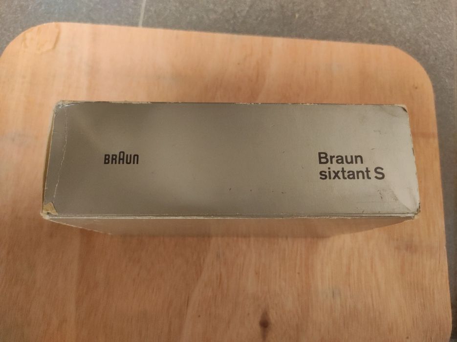 Braun sixtant S in original box