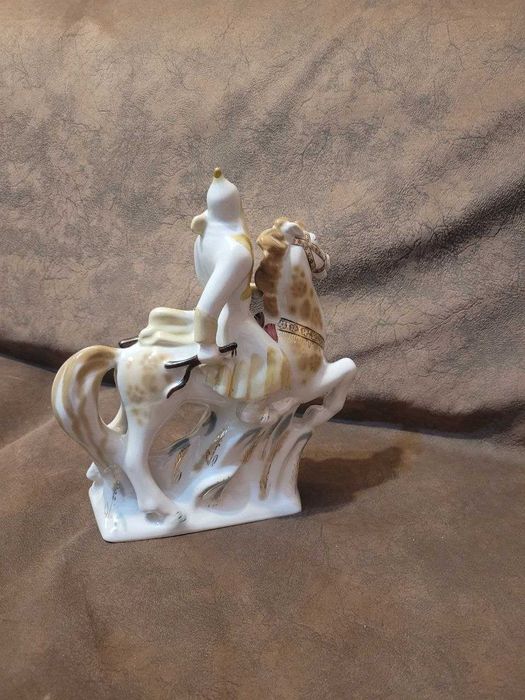 статуэтка  буденовец на коне . соцреализм. производство полонье.