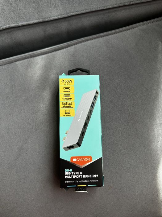 Мультипортовая док-станция для Макбуков