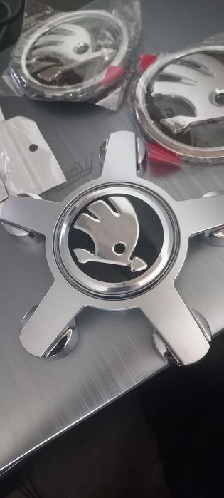 Skoda - set 4 capace pentru jante aliaj