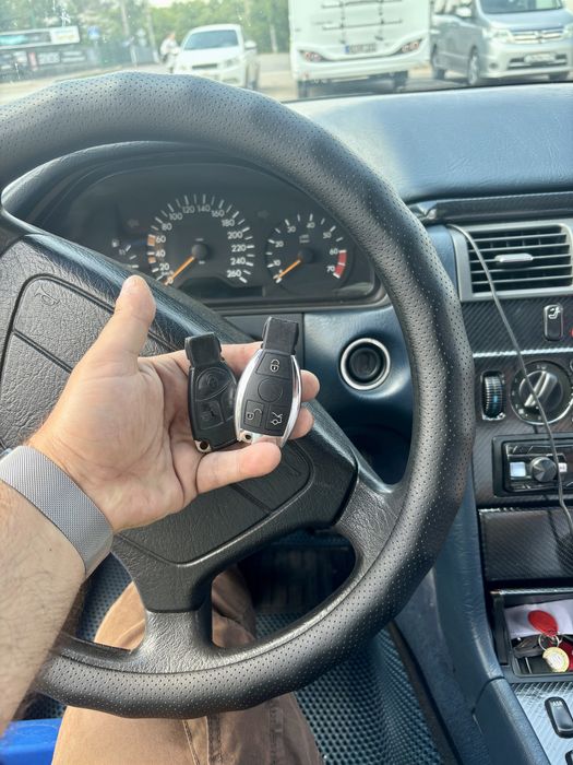 Ключ рыбка Mercedes-Benz + Программирование