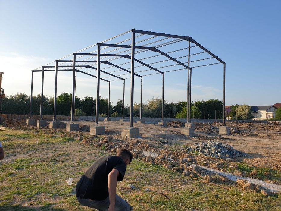 Confectionam structuri metalice in ateliere cu sudori profesionisti si