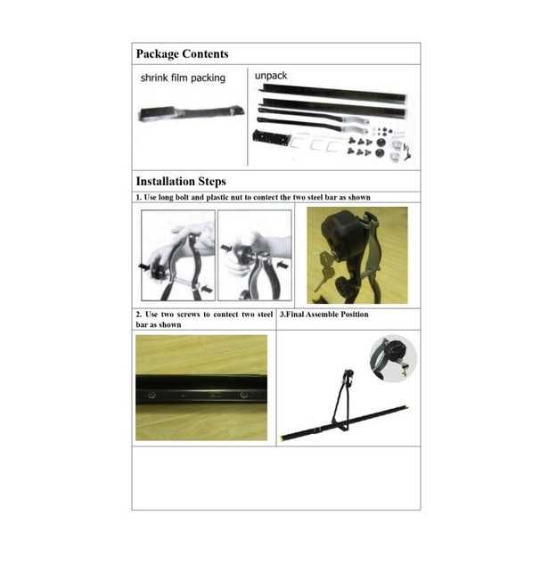 Багажник за велосипед за кола, стойка за колело за таван