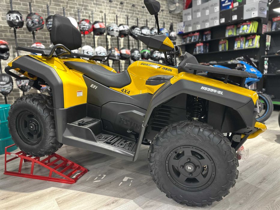 ATV HISUN Guardian 550L EFI 4x4,inmatriculabil, nou, rate, garantie!