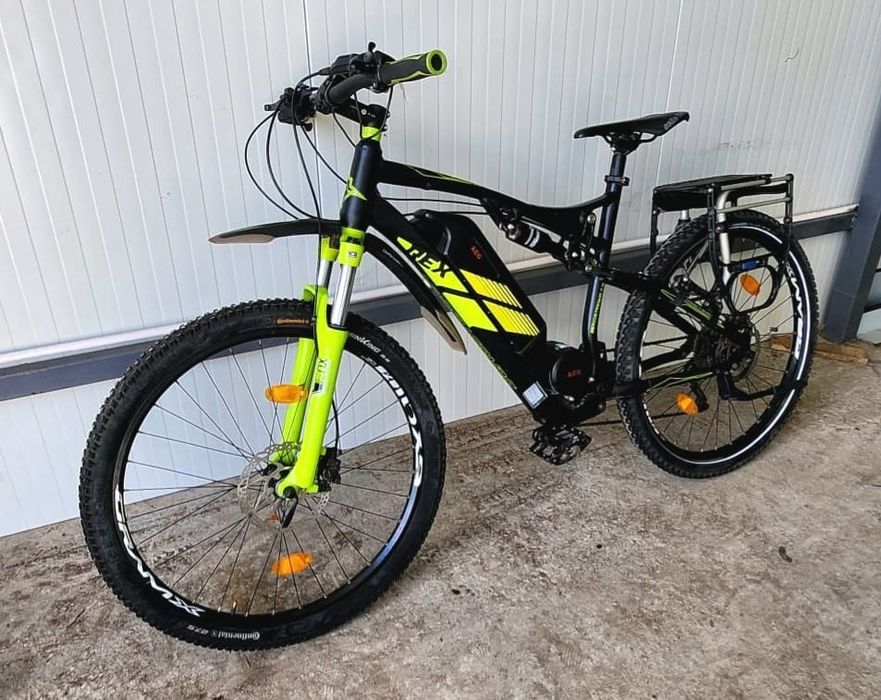 Bicicletă electrică Rex Bergsteiger 7.9 / 48V / XT / full suspension