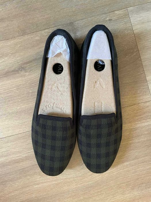 Vivaia заоблени плетени мокасини  - Vivaia Round-Toe Woven Knit Loafer