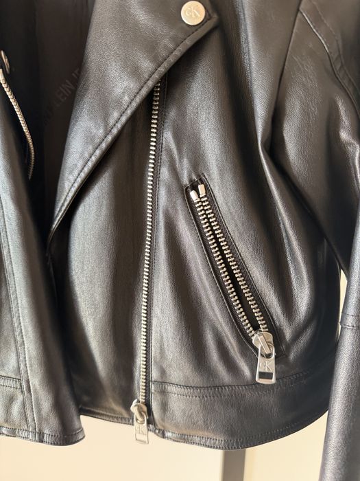 Кожено яке Calvin Klein