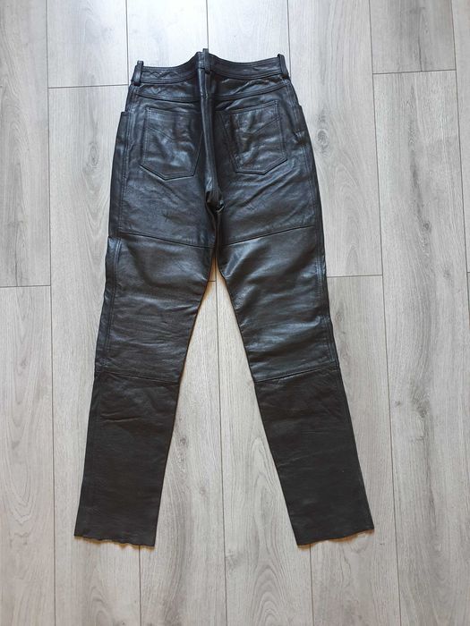 Pantaloni de piele HEIN GERICKE - Marime 40 (Talie 76 cm)