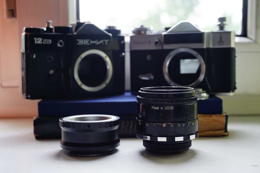 Helios 44-2, m42-nex