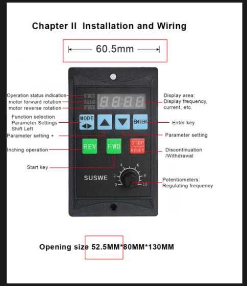 Честотен инвертор - 0,75Квт.