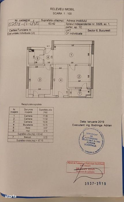 Apartament 3 cam/20th Residence