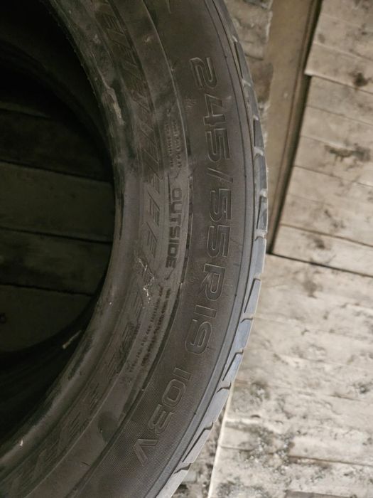 Продам Шины 245 55 R19 летние б/у