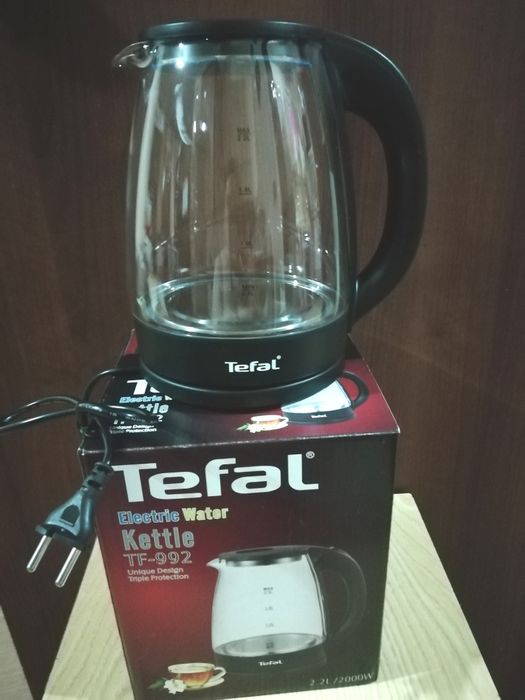 Тефаль электрочайник в упаковке