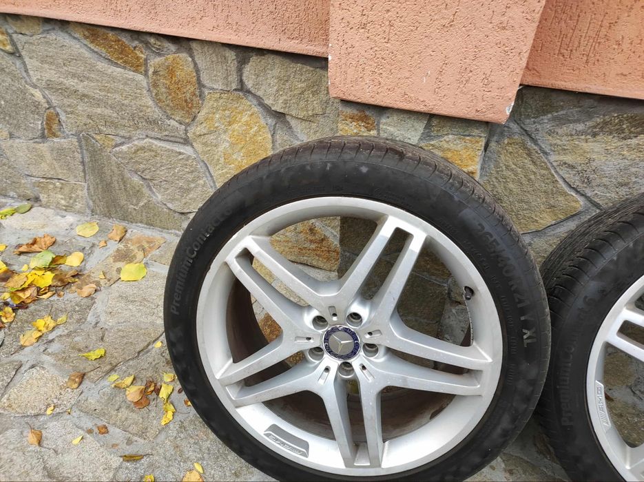 AMG джанти Mercedes 21' с гуми Continental Premium Contact 6