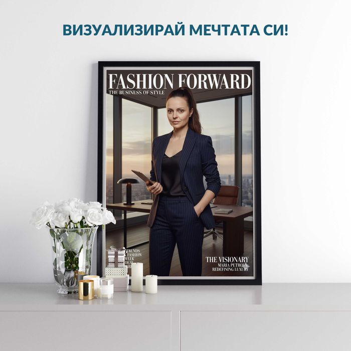 Портрет по снимка – Персонализиран подарък в рамка/канаваца