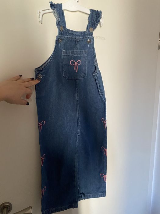 Salopeta fete de blugi