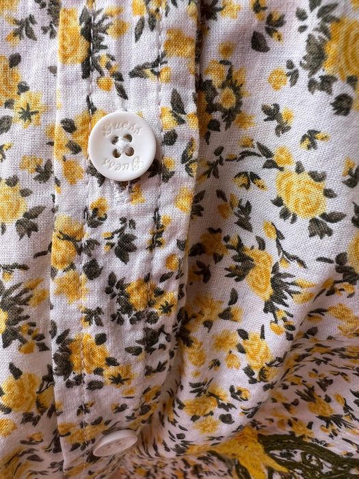 Риза на guess 100% памук-с размер,черна блуза гес -М рр