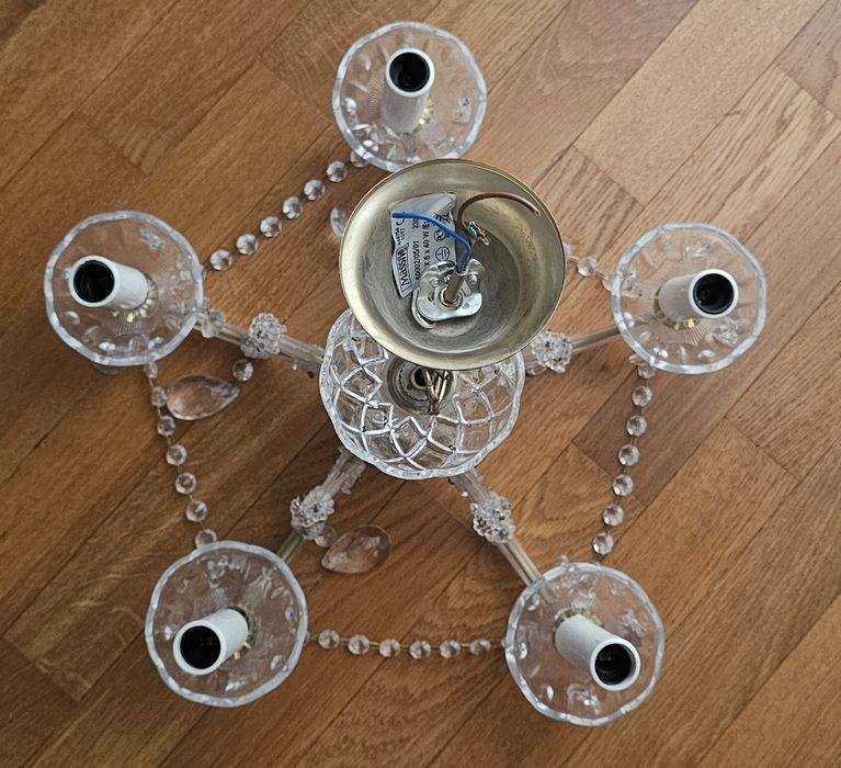 Lustra candelabru Phillips Massive 5 becuri E14, model rar