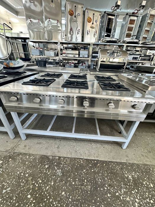 Газовая плита 6-конфорка