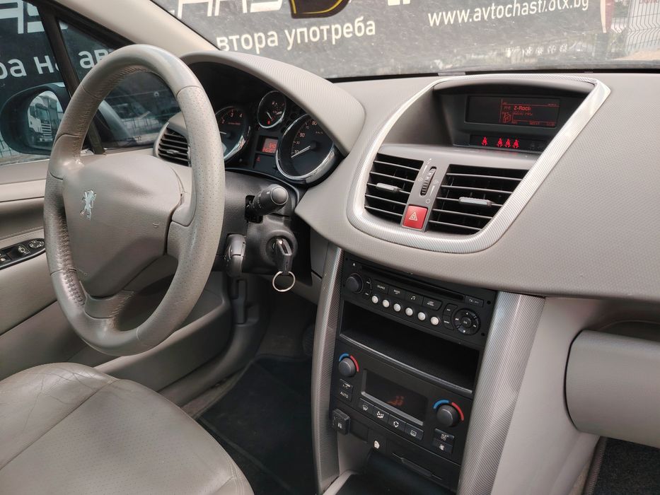Пежо 207 1.6 бензин 120 к.с. / Peugeot 1.6i 120 hp НА ЧАСТИ