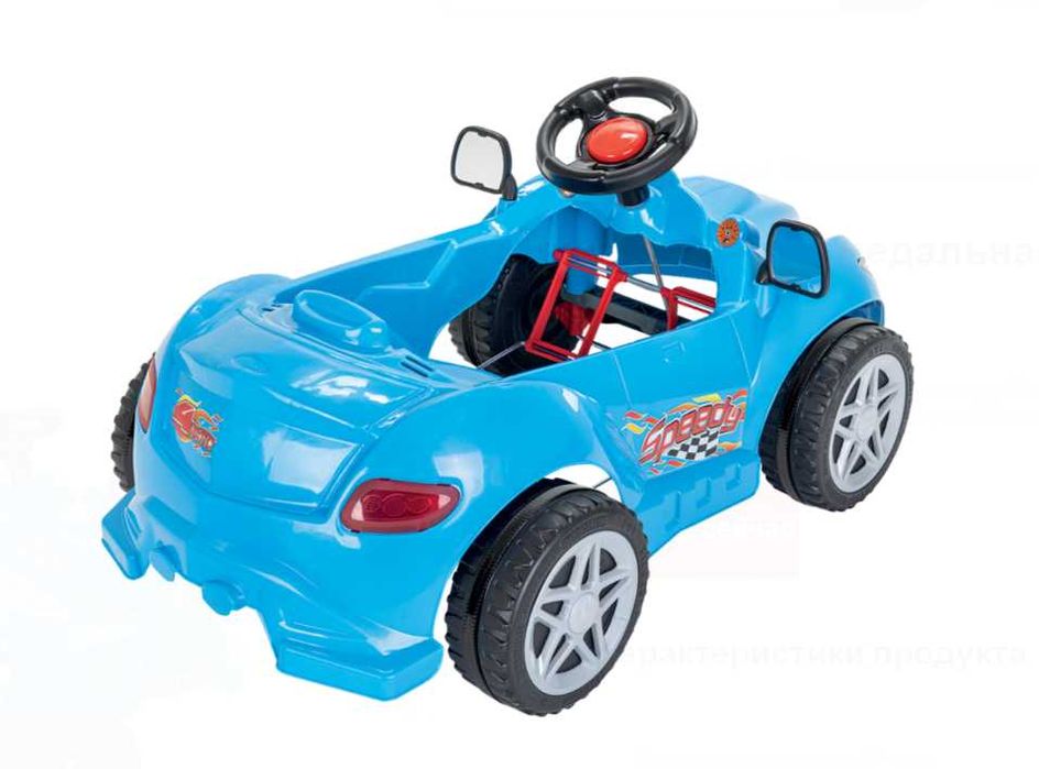 Машина скоростная педальная Pilsan-109x60x49.5 см Доставка бесплатно