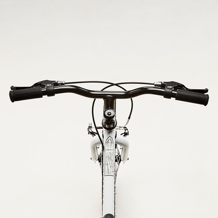 Bicicletă polivalentă Riverside 100 20" alb - (SecondHand) Decathlon