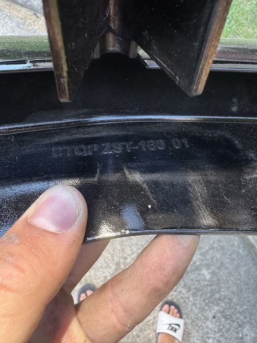 НОВ лип спойлер за броня Мерцедес 176 Mercedes W176