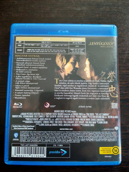 Ultimul samurai [2003](Blu-ray, Impecabil, Ro)