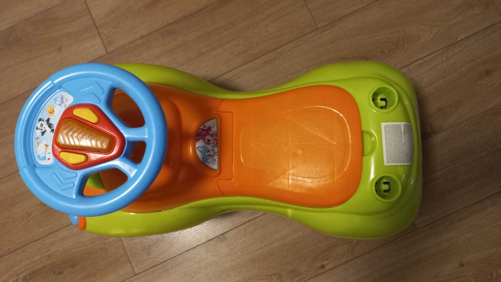 Moni детска кола за бутане, шарена