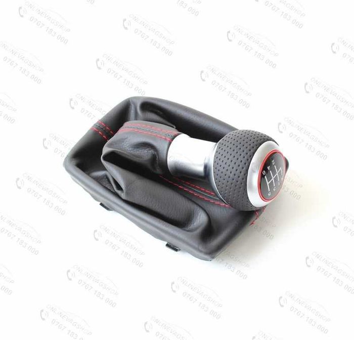 Nuca piele S-line cu manson schimbator Audi A4 B6,Audi A4 B7,Seat Exeo