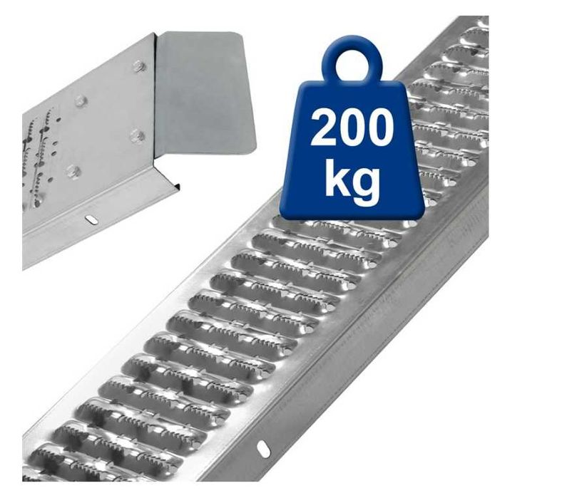 Сгъваема метална рампа 200кг